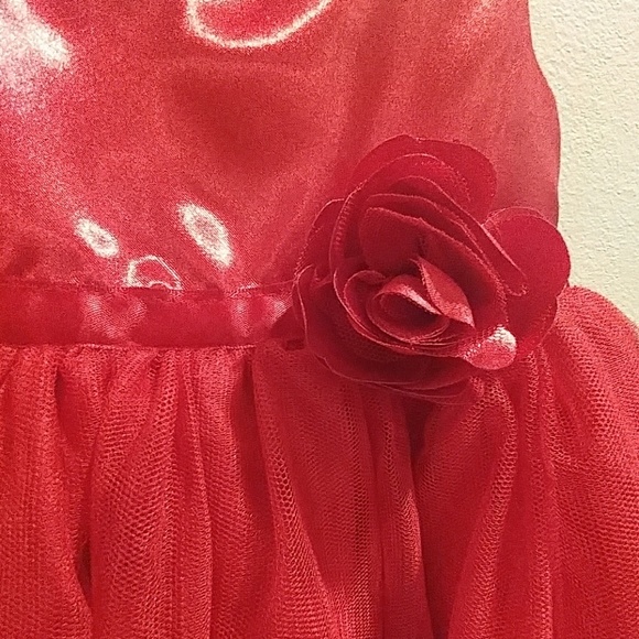 🆕 Blueberi boulevard 2T  red fancy dress - Picture 2 of 8